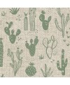 TOVAGLIA COTONE/LINO CACTUS